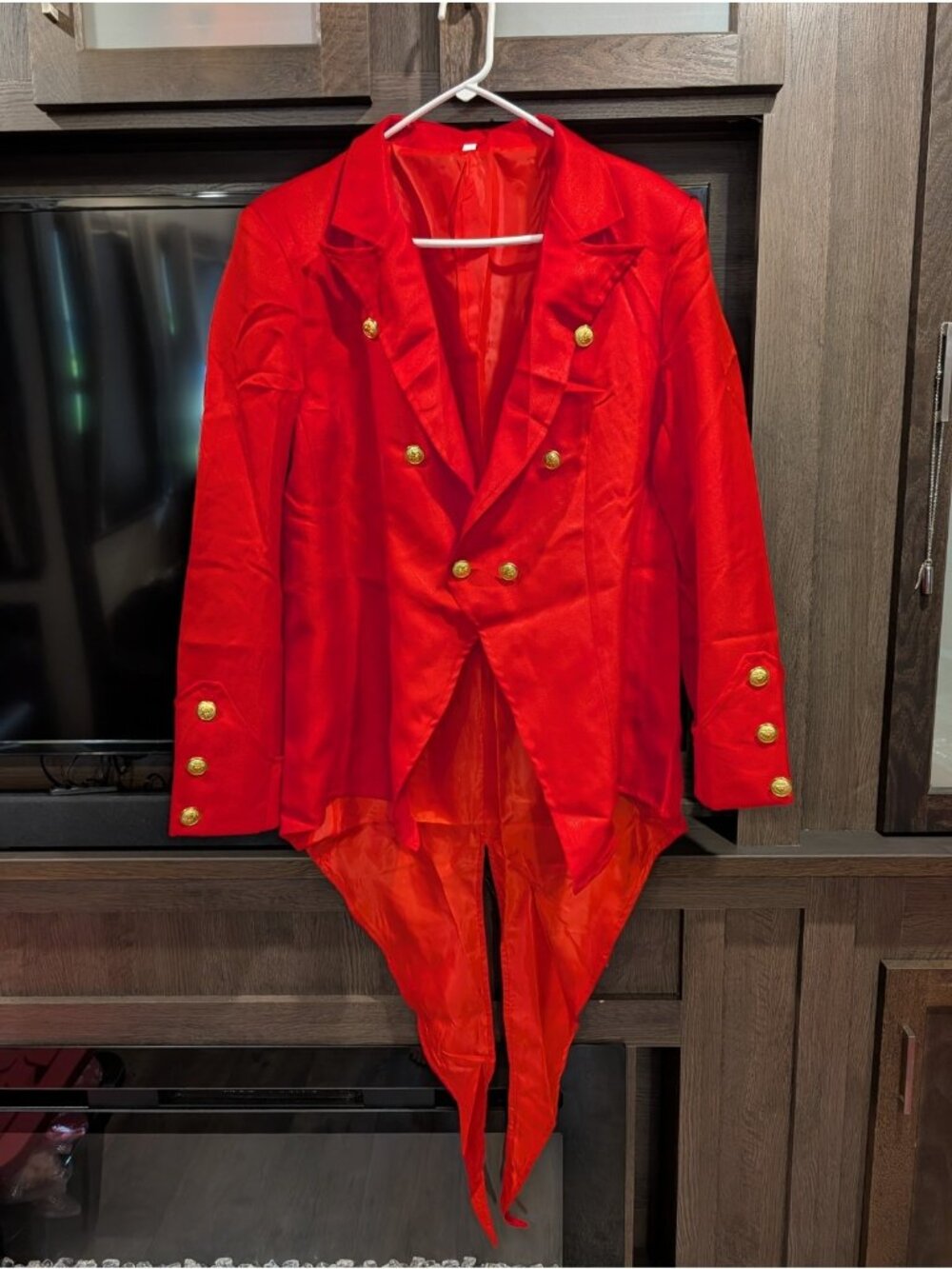 Men's Gothic Tailcoat Jacket Victorian Medieval Renaissance Frock Coat Costume